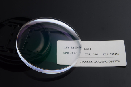 SHMC Coating Cr 39 Lenses , Optical Single Vision 1.56 Mid Index Lenses