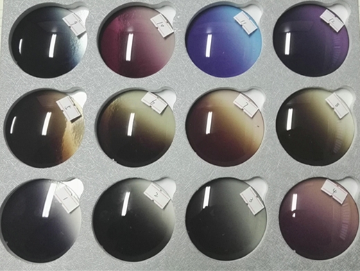 UV400 1.499 UC Prescription Sunglass Lenses 70MM Diameter CR39 Material