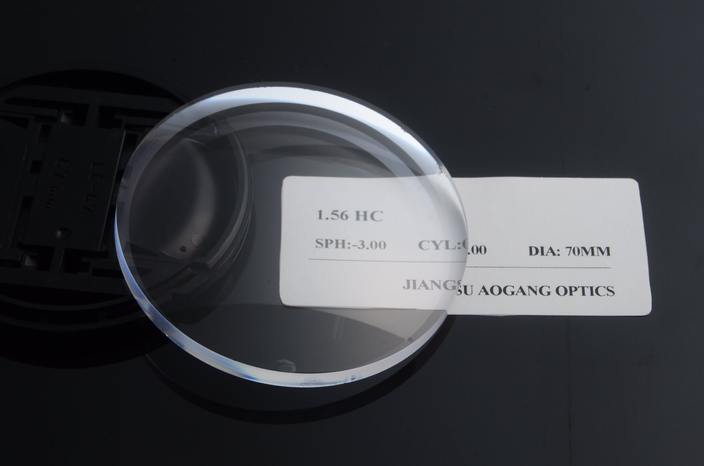 HC 1.56 Cr39 Single Vision Lenses For Reading Glasses 1.15 Specific Gravity