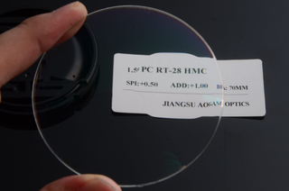 PC 1.59 Polycarbonate Round Top Bifocal Lenses for Reading Glasses