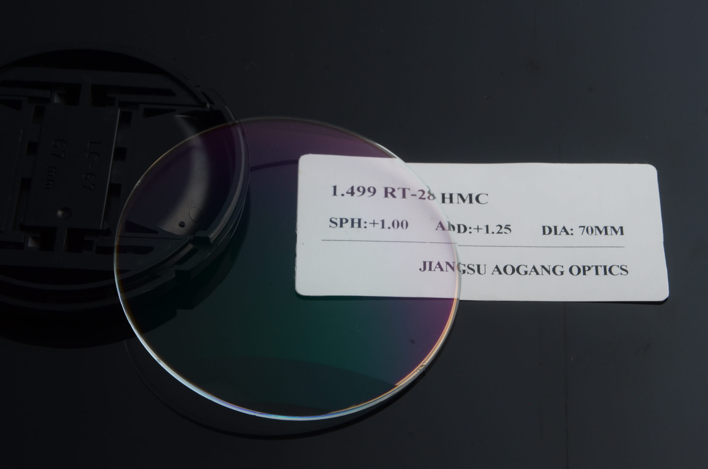 1.499 bifocal round top optical lenses cr39