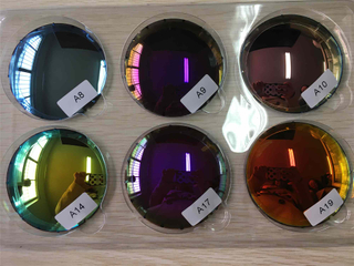 Index 1.499 Polarized Eyeglass Lenses Hard Coating Mirror / REVO Coating